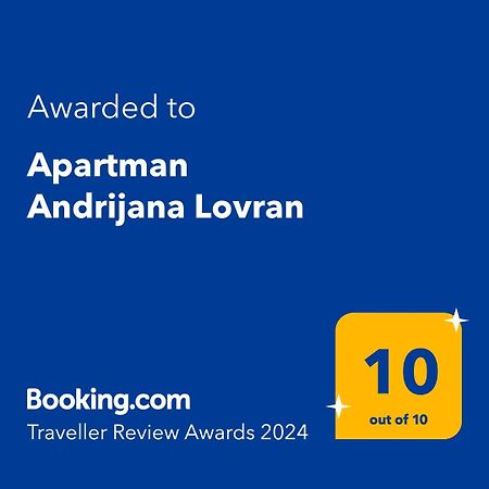 Apartman Andrijana ลอฟราน ภายนอก รูปภาพ