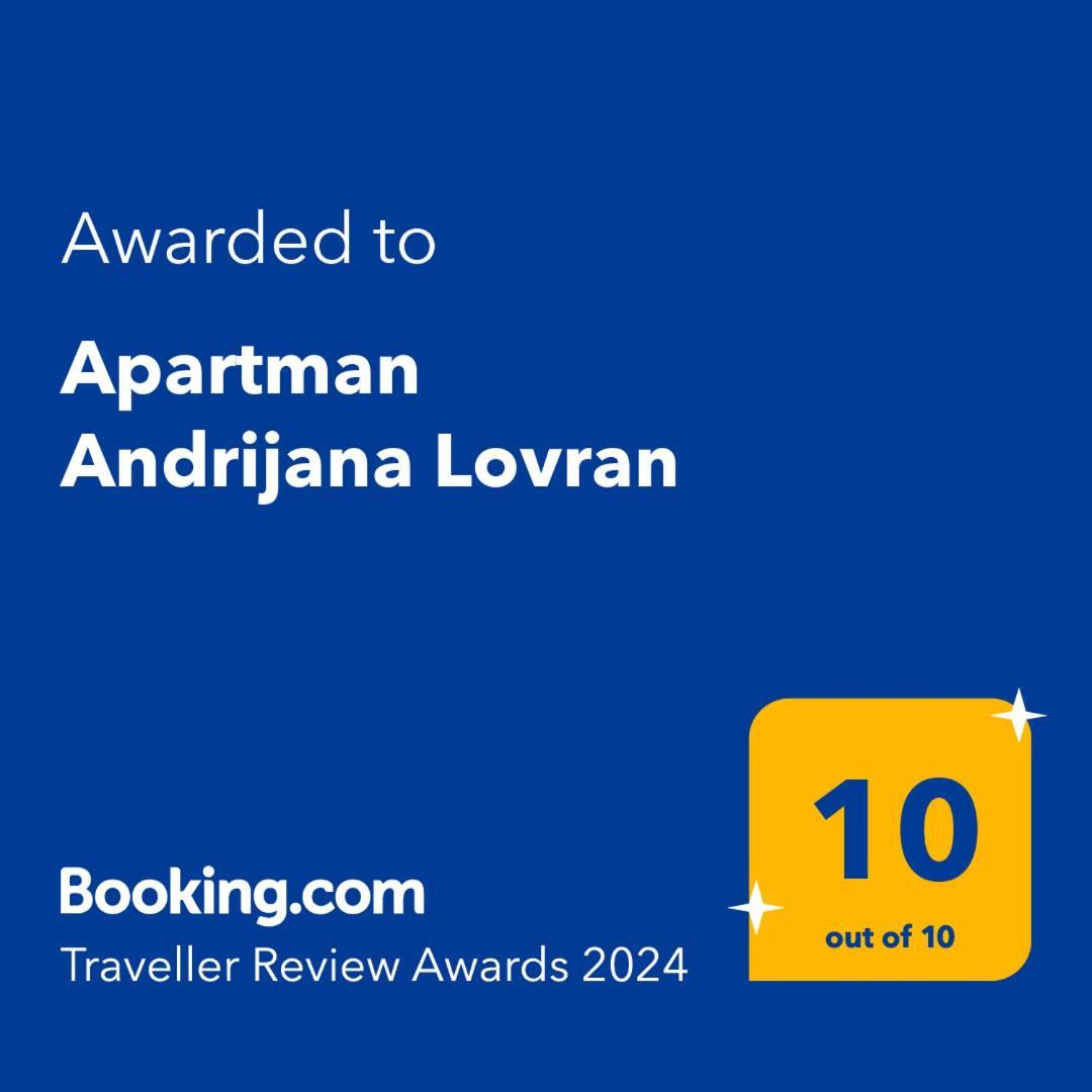 Apartman Andrijana ลอฟราน ภายนอก รูปภาพ
