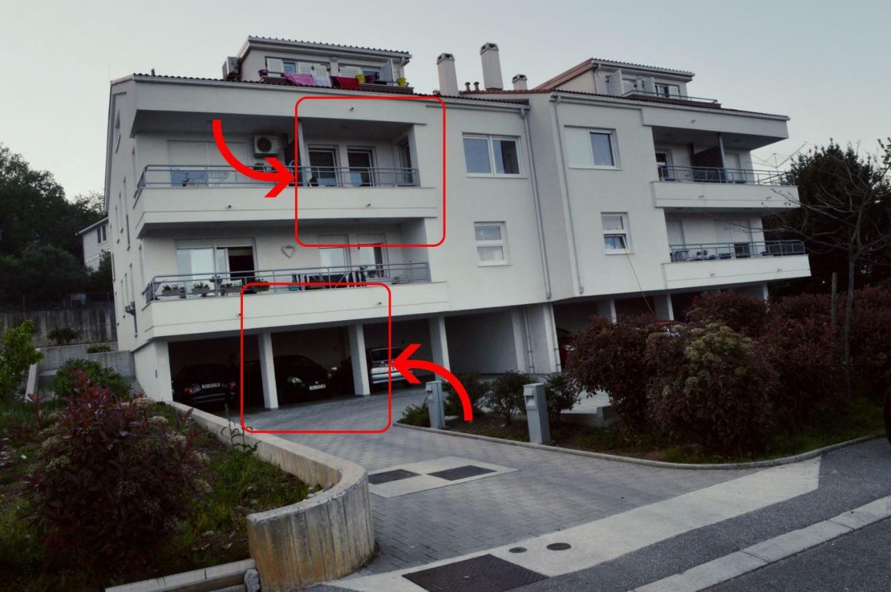 Apartman Andrijana ลอฟราน ภายนอก รูปภาพ